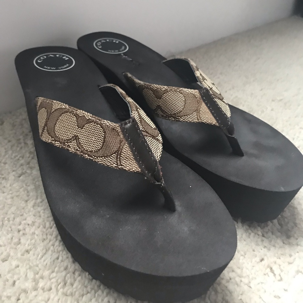 Coach wedges